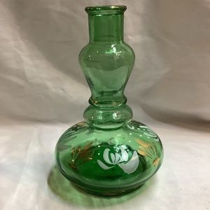 Vintage green Italian vase